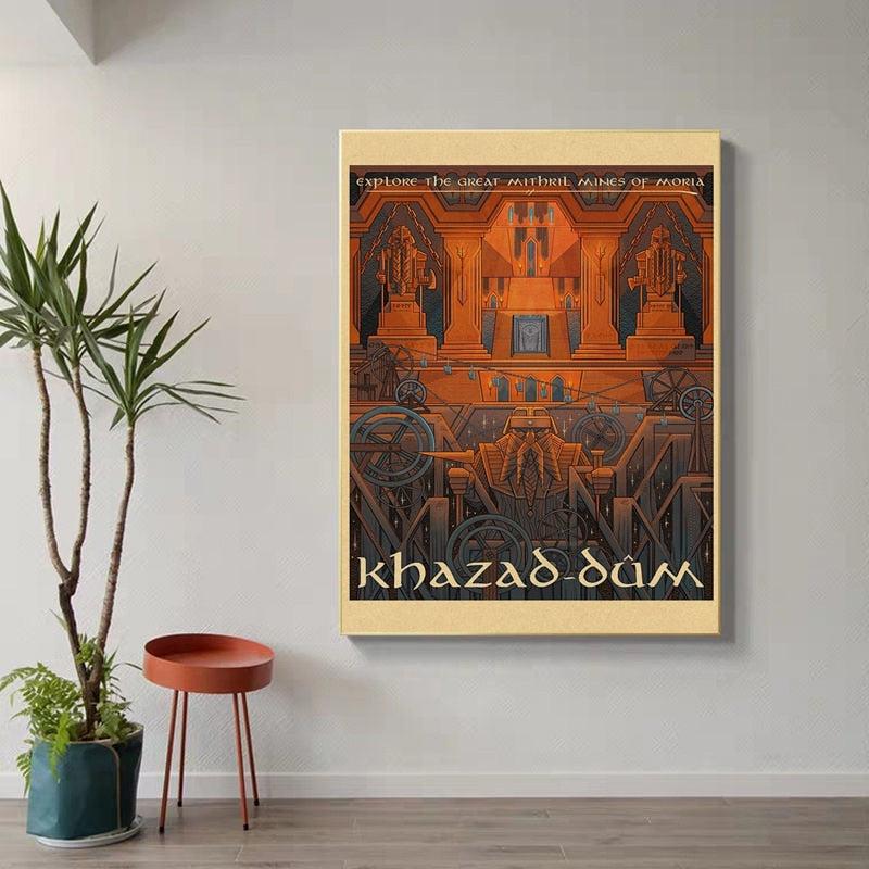 Tolkien Inspired Wall Art