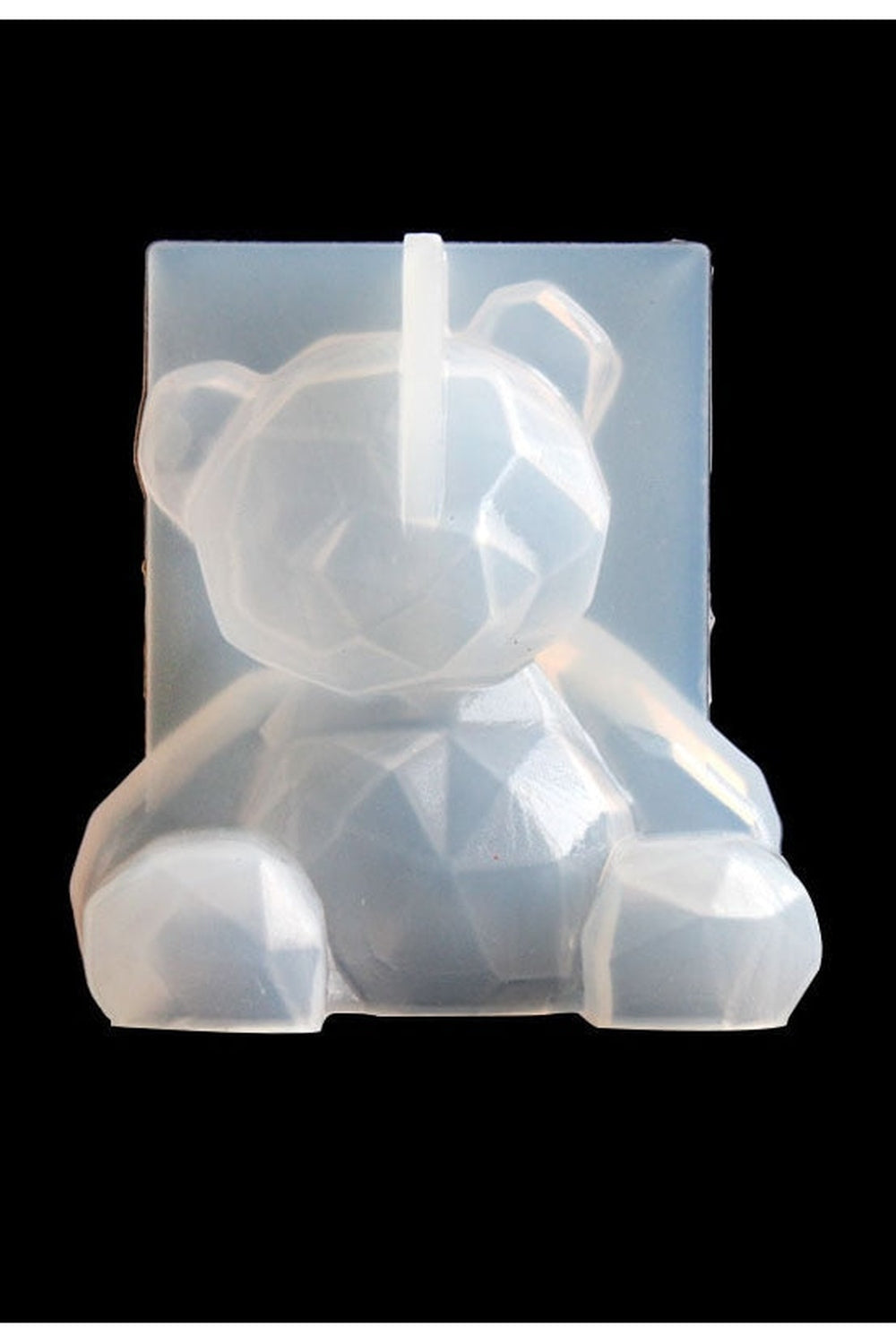 Whimsical Stereo Bear Candle Mold