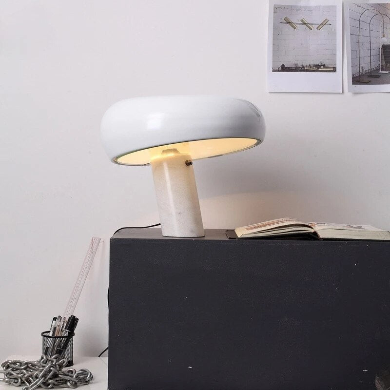 Marble Mushroom Reading Light