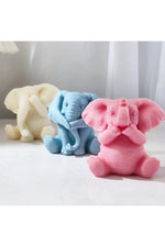 Majestic Elephant Candle Mold