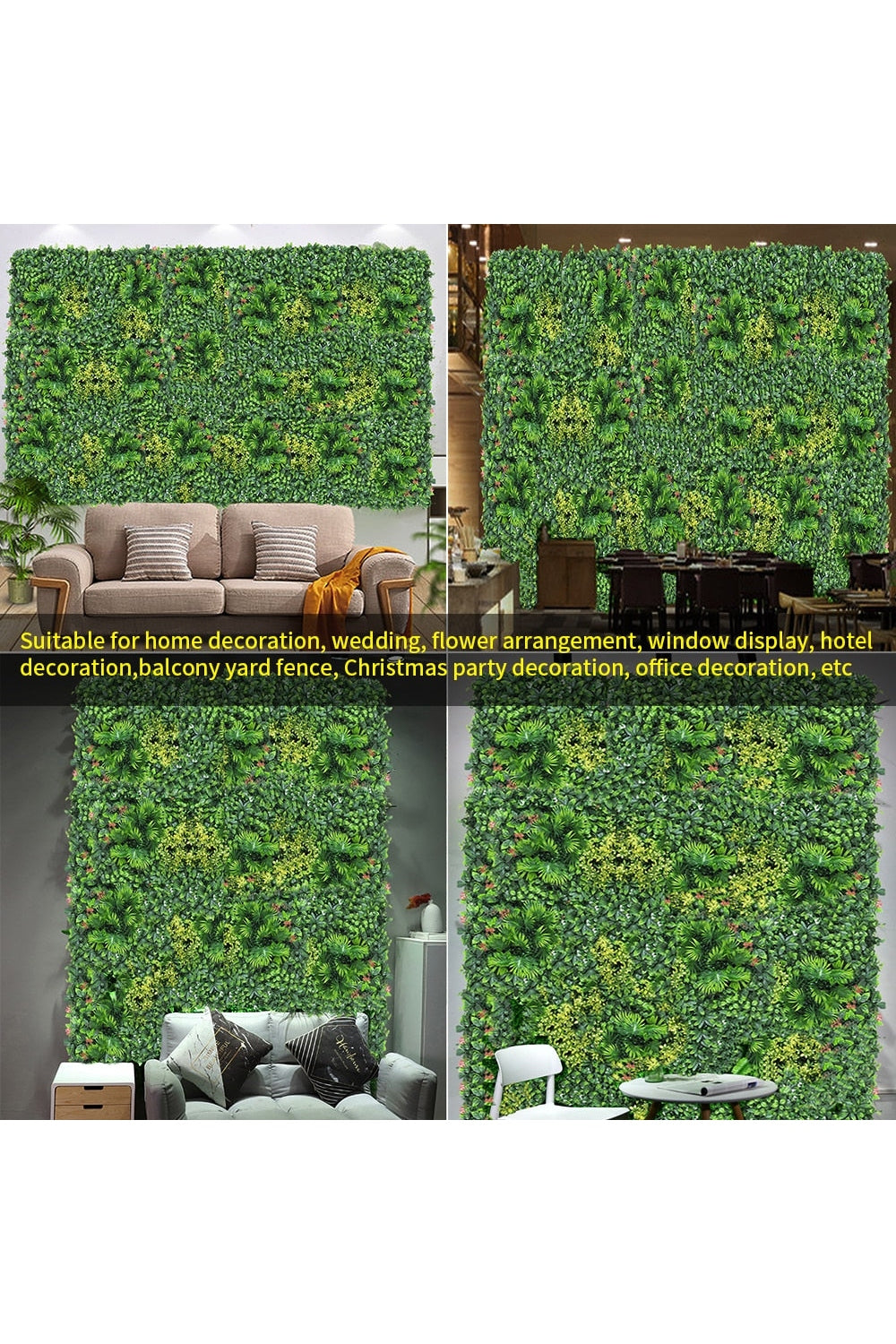 Artificial Plant Decorative Wallboard