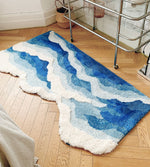 Blue Sea Bathroom Mat