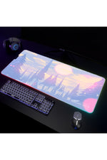 Moon LED Gaming Mousepad