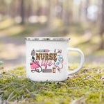 Nurse Life Enamel Mug