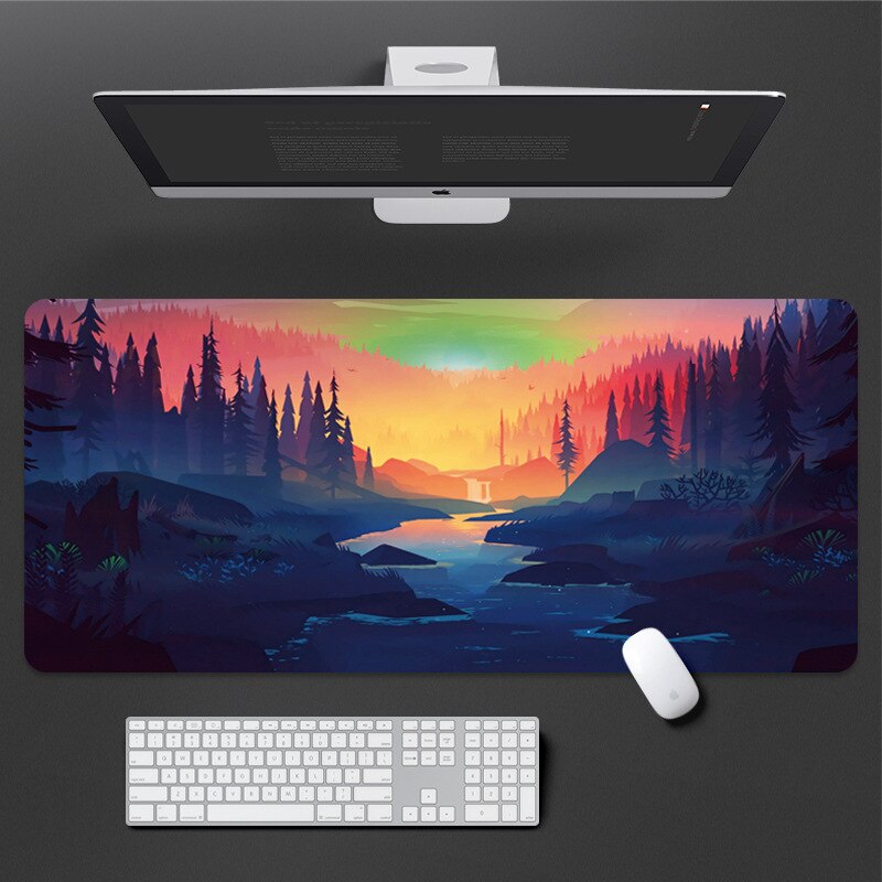 Clouds Landscape Deskmat Pad