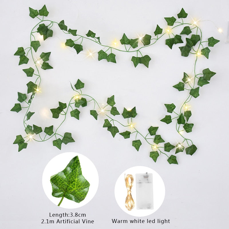 Ivy LED Light Garland Decor