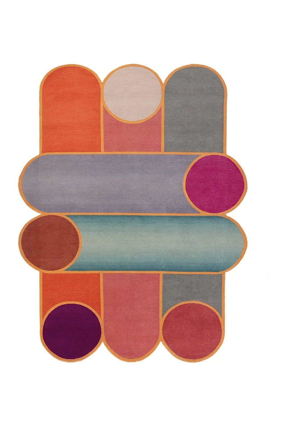 Pastel Art Floor Mat Rug