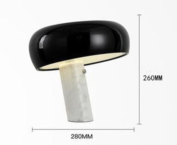 Marble Mushroom Reading Light