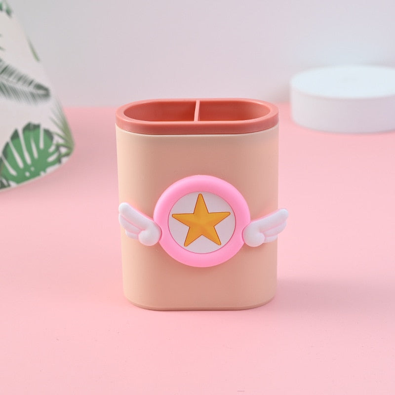 Kawaii Cartoon Pen Holder