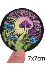 Mushroom Follower Embroidered Patches