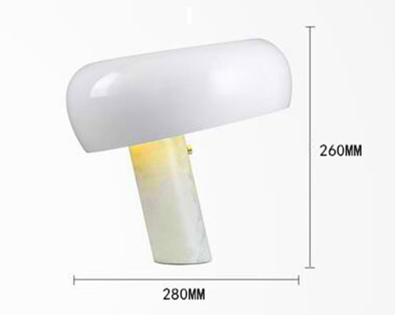 Marble Mushroom Reading Light