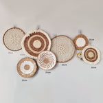 Light Academia Wicker Plate