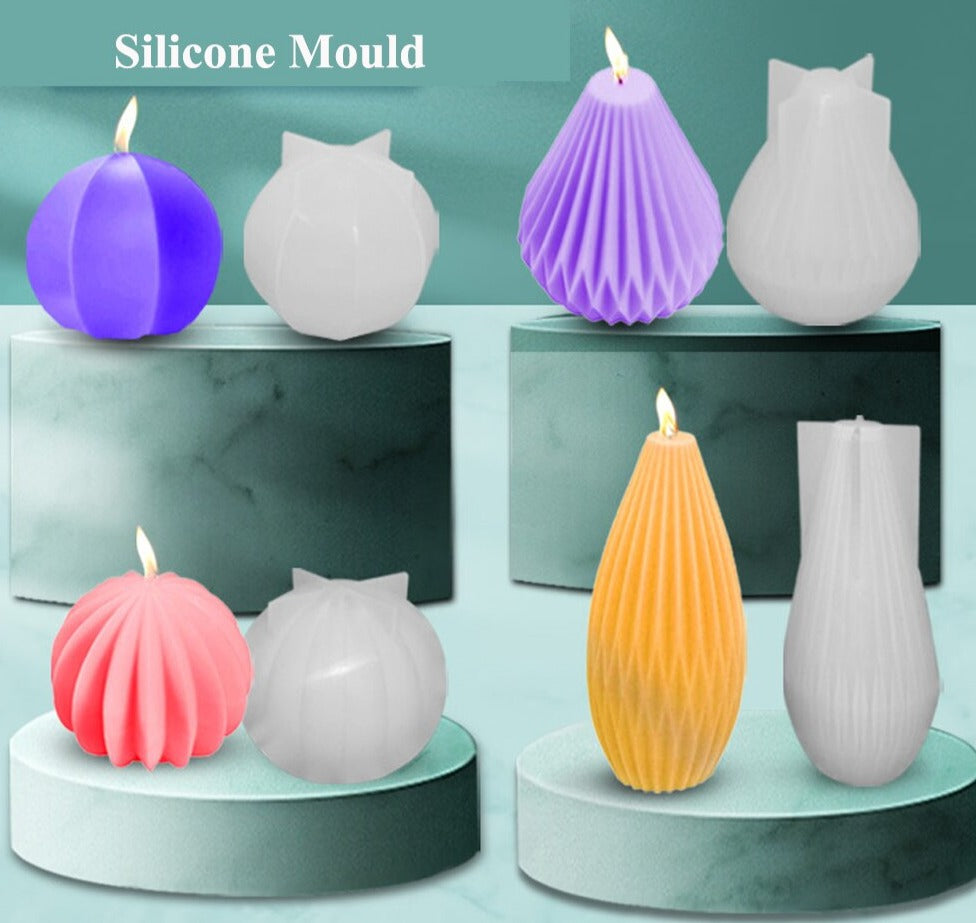 Pear Shaped Candle Casting Mold