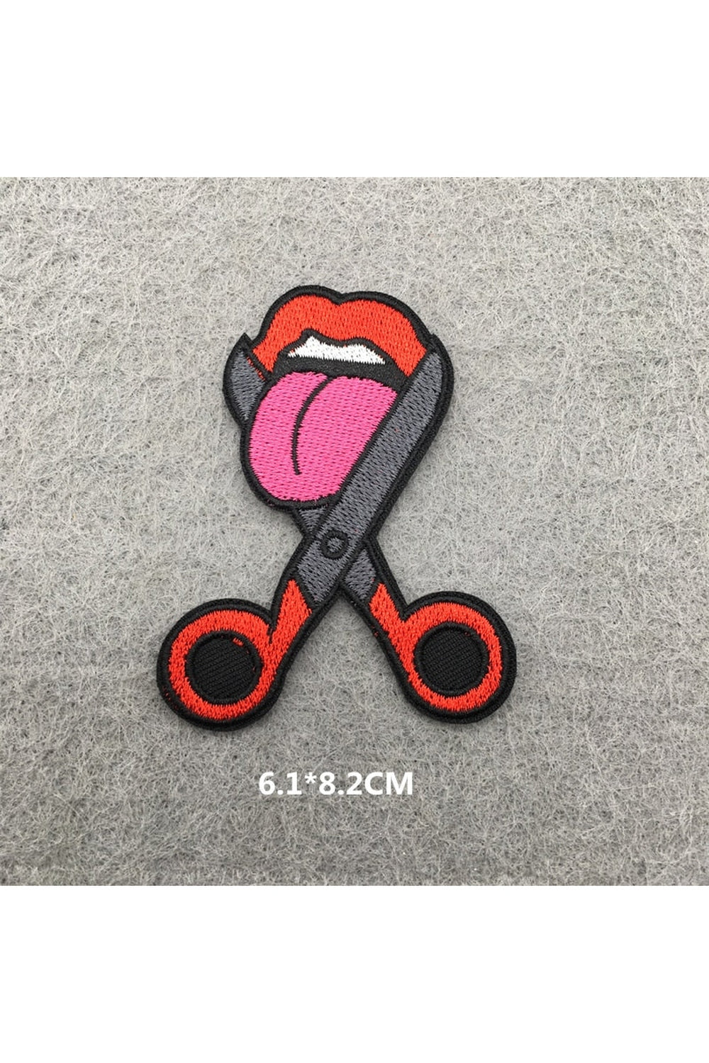 Edgy Punk Embroidered Patch Set