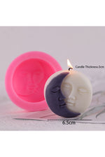 Nordic Face Shaped Candle Mold