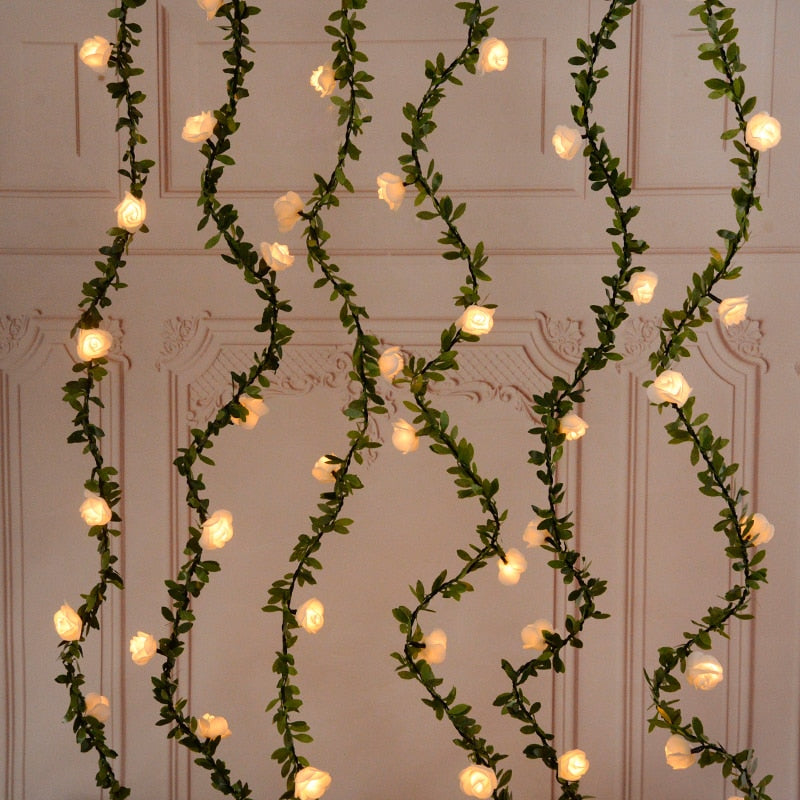 Rose Flower Light Strings