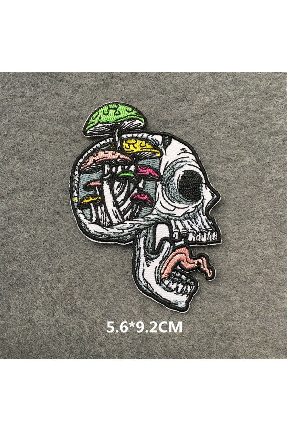 Edgy Punk Embroidered Patch Set