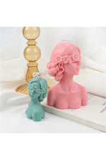 Blindfolded Beauty Candle Mold