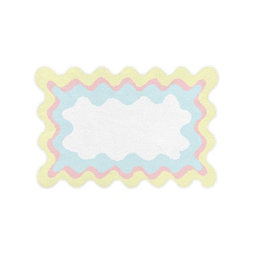 Danish Pastel Simple Living Room Rug