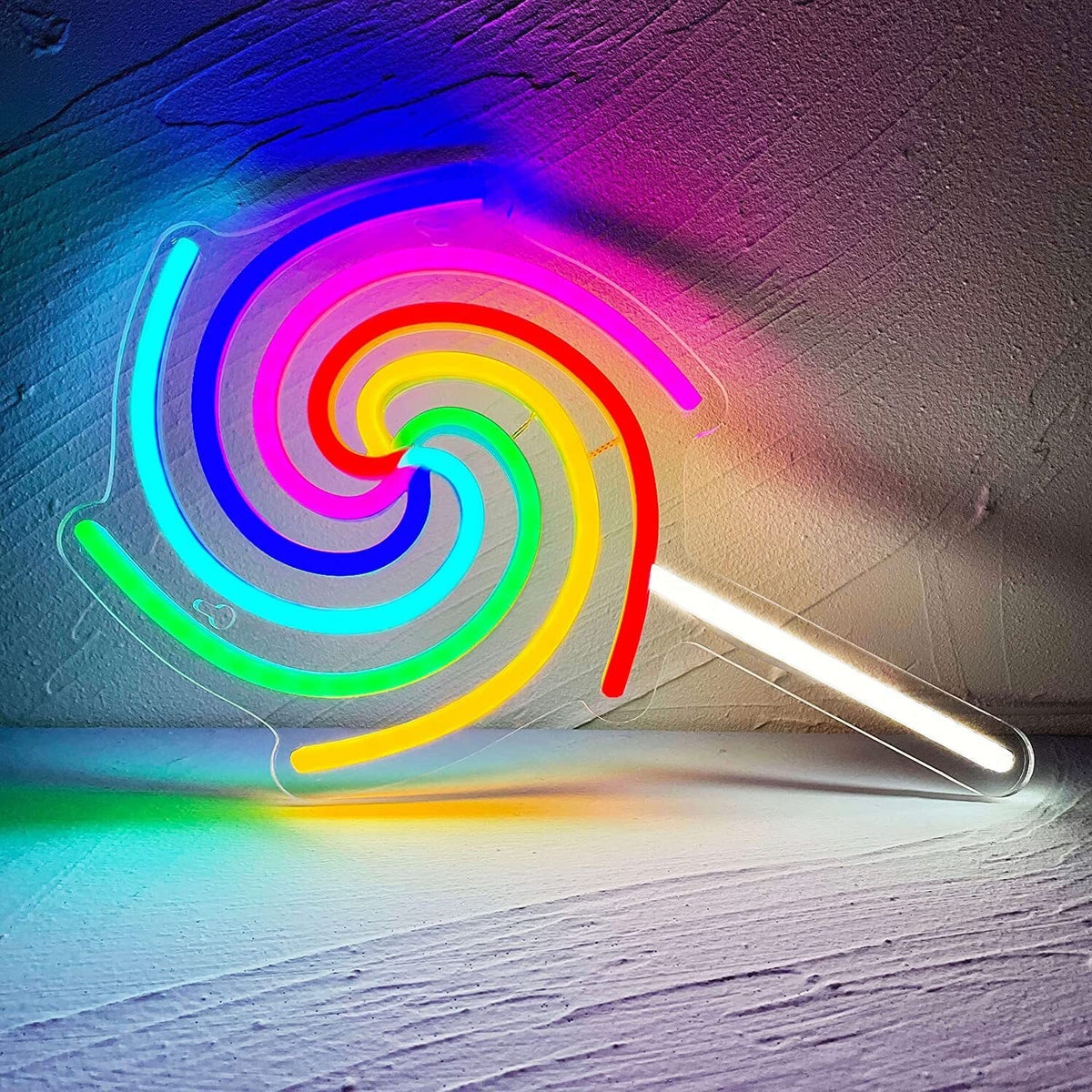 Lollipop Neon Night Light Lamp