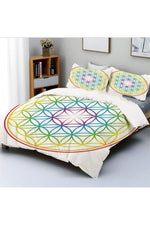 Mesmerizing Trippy Rainbow Bedding