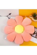 Colorful Daisy Pillow Design