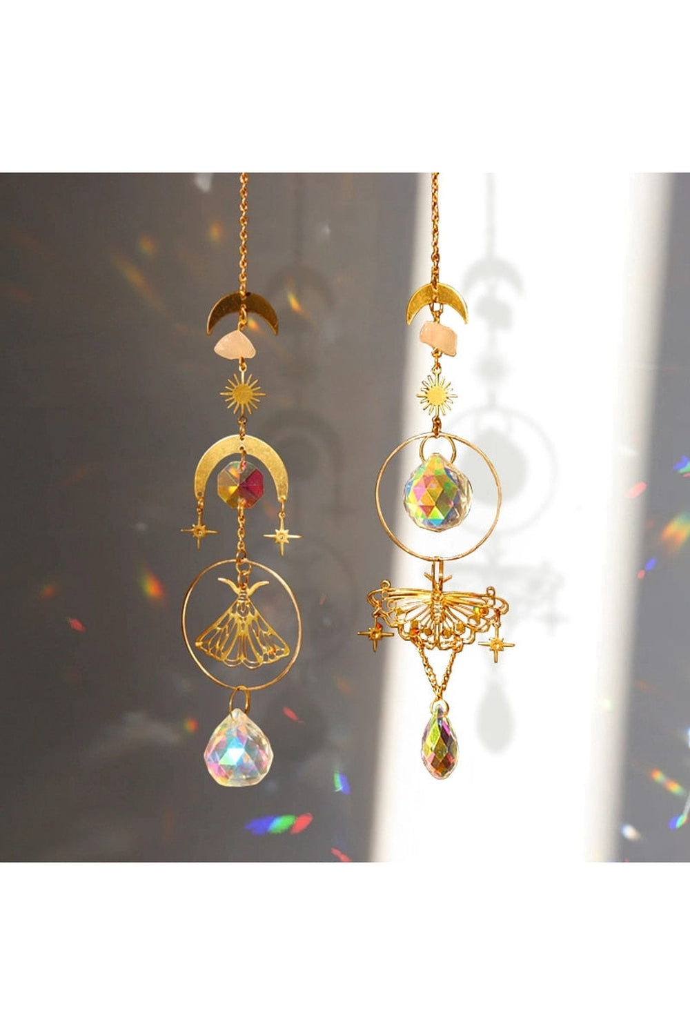 Golden Butterfly Suncatcher