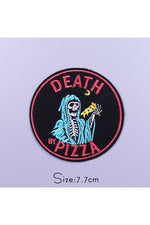 Dead Punk Style Embroidered Patches