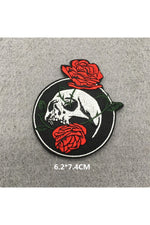 Edgy Punk Embroidered Patch Set