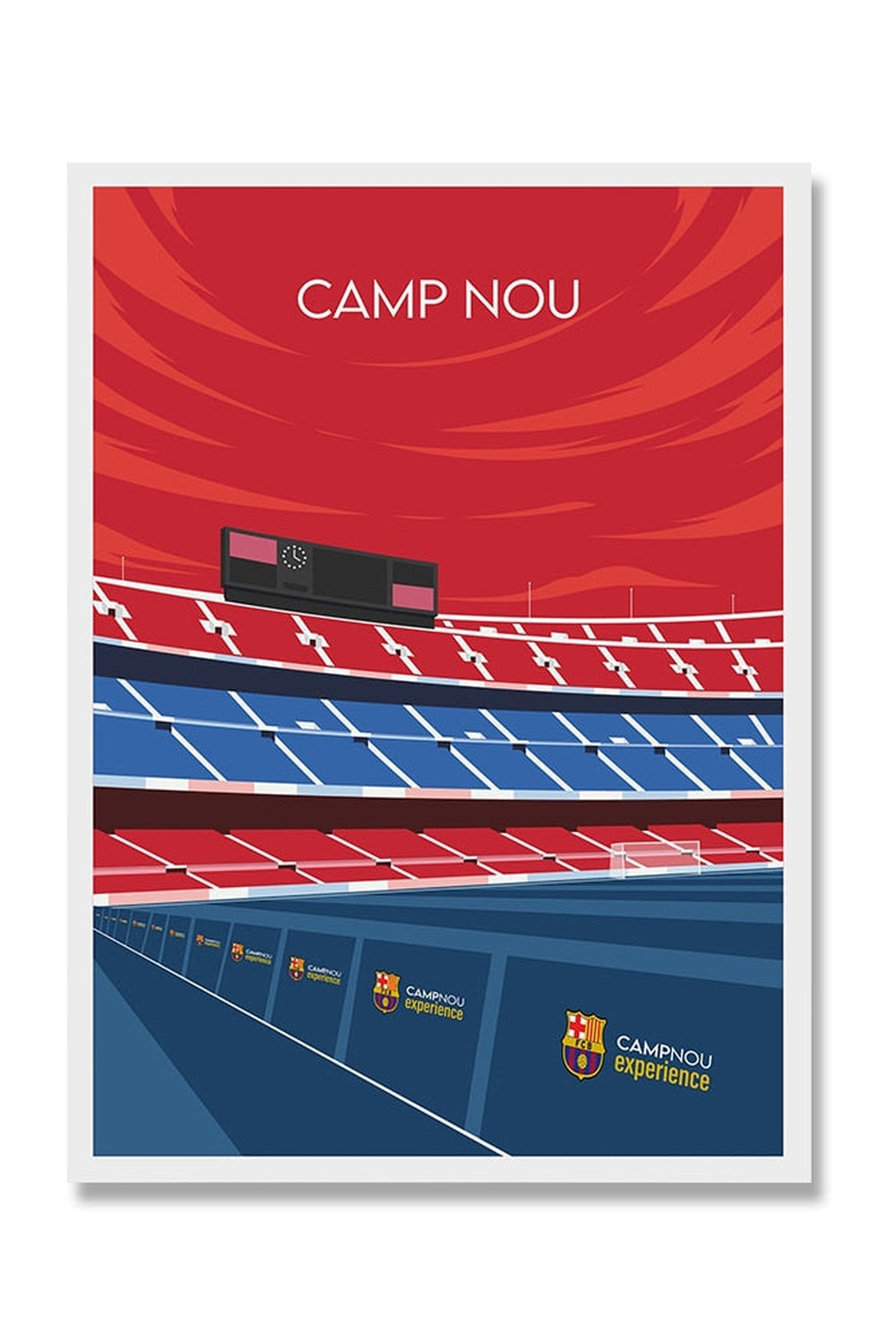 Sports Venue Inspired Canvas Poster