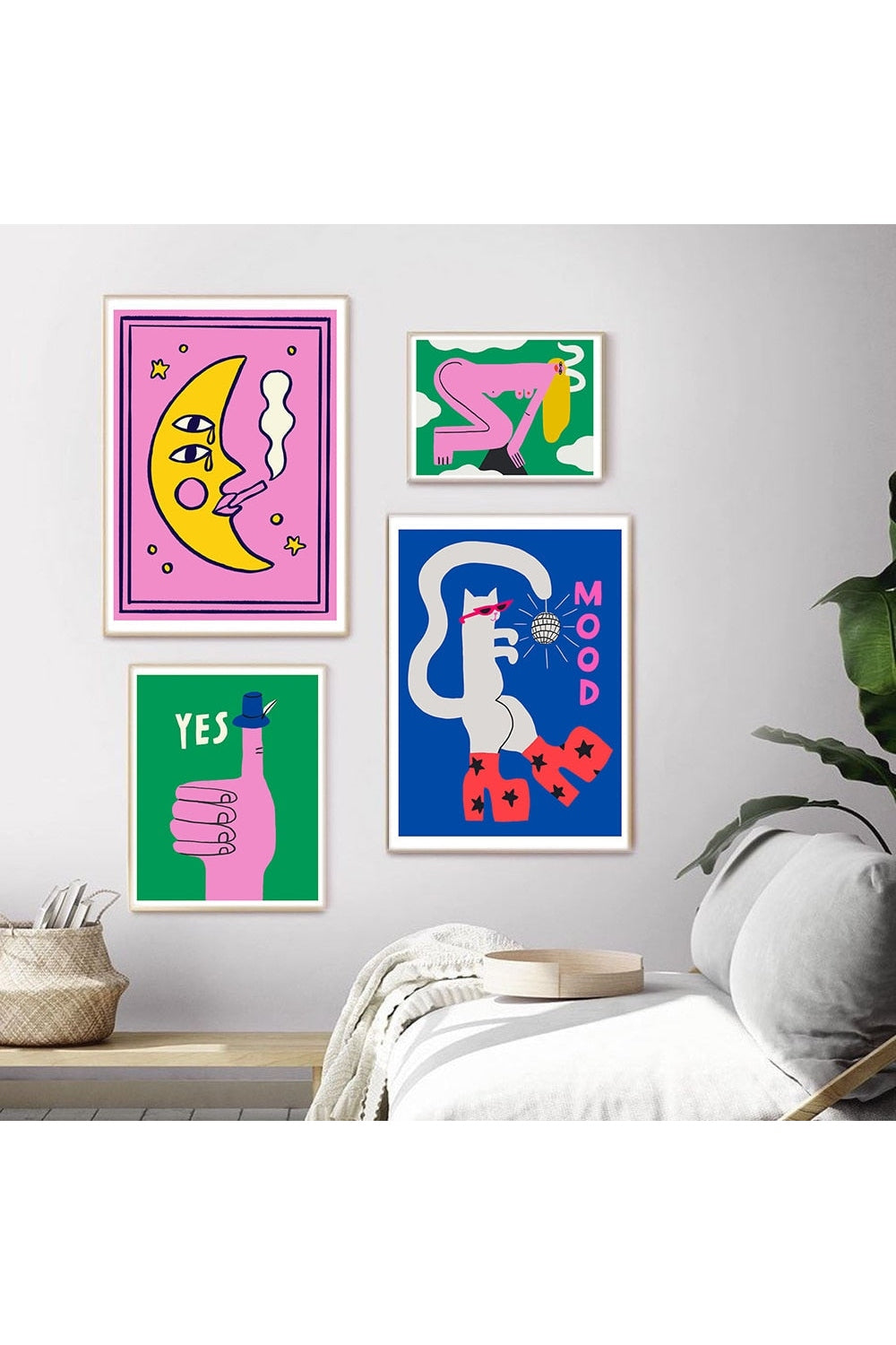 Diverse Mood Canvas Posters