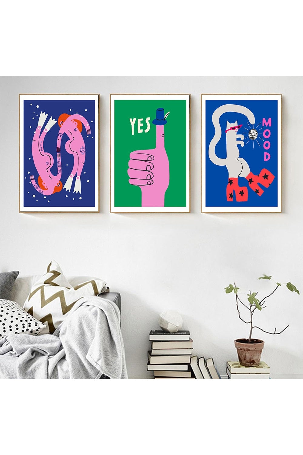 Diverse Mood Canvas Posters