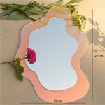 Acrylic Flower Decorative Mirror