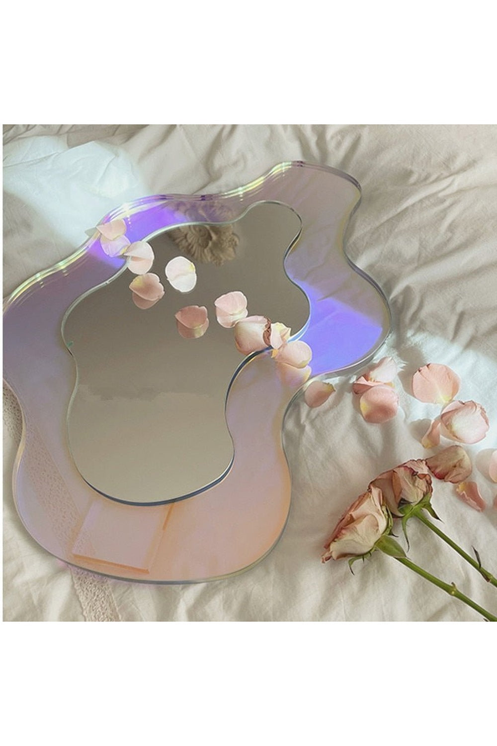 Acrylic Flower Decorative Mirror