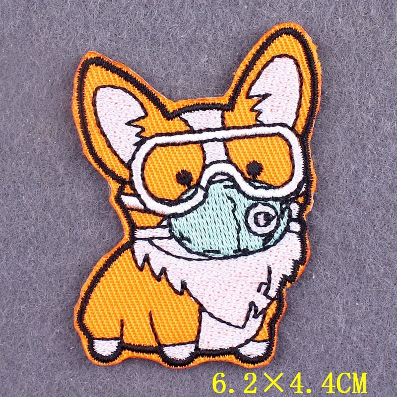 Aesthetic Animals Embroidered Patches