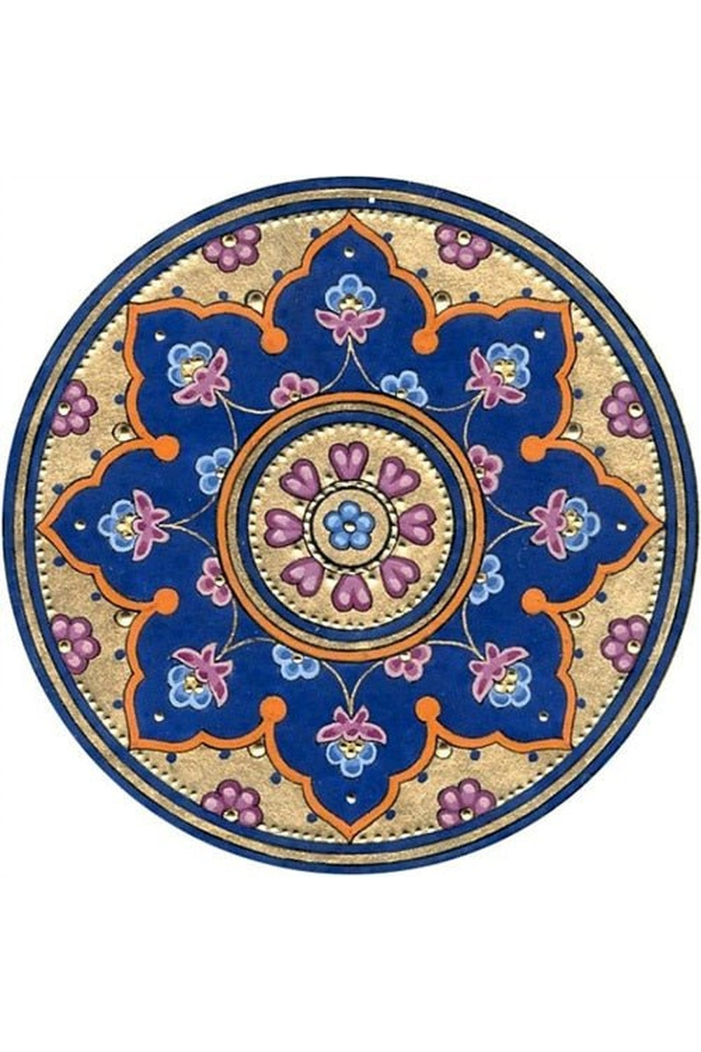 Intricate Patterned Dinner Plates