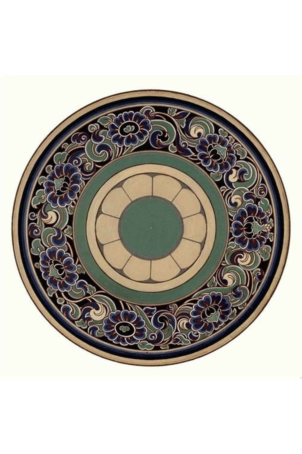 Intricate Patterned Dinner Plates