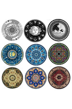 Intricate Patterned Dinner Plates