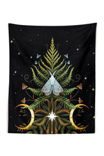 Botanical Girl Art Tapestry