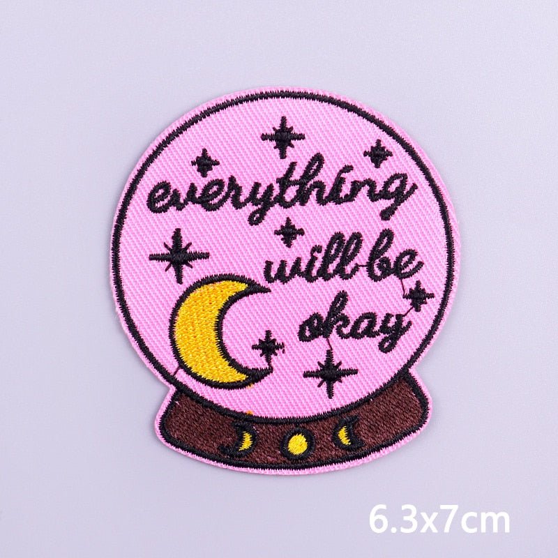 Aesthetic Bright Embroidery Patches