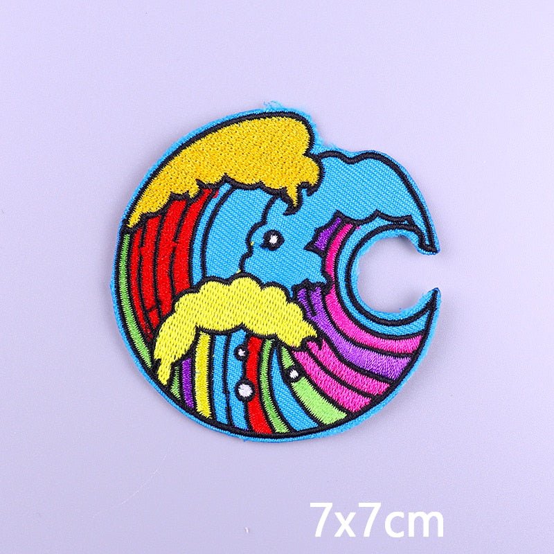 Aesthetic Bright Embroidery Patches