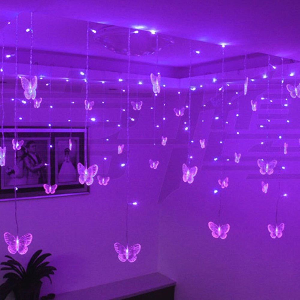 Baddie Aesthetic Butterfly LED Garland