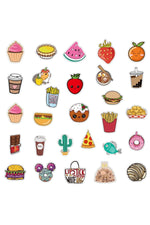 Whimsical Food Themed Stickers