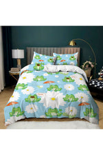 Frog Cartoon Bedding Set