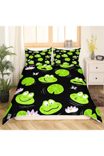 Frog Cartoon Bedding Set