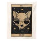 Cat Divination Tarot Wall Tapestry