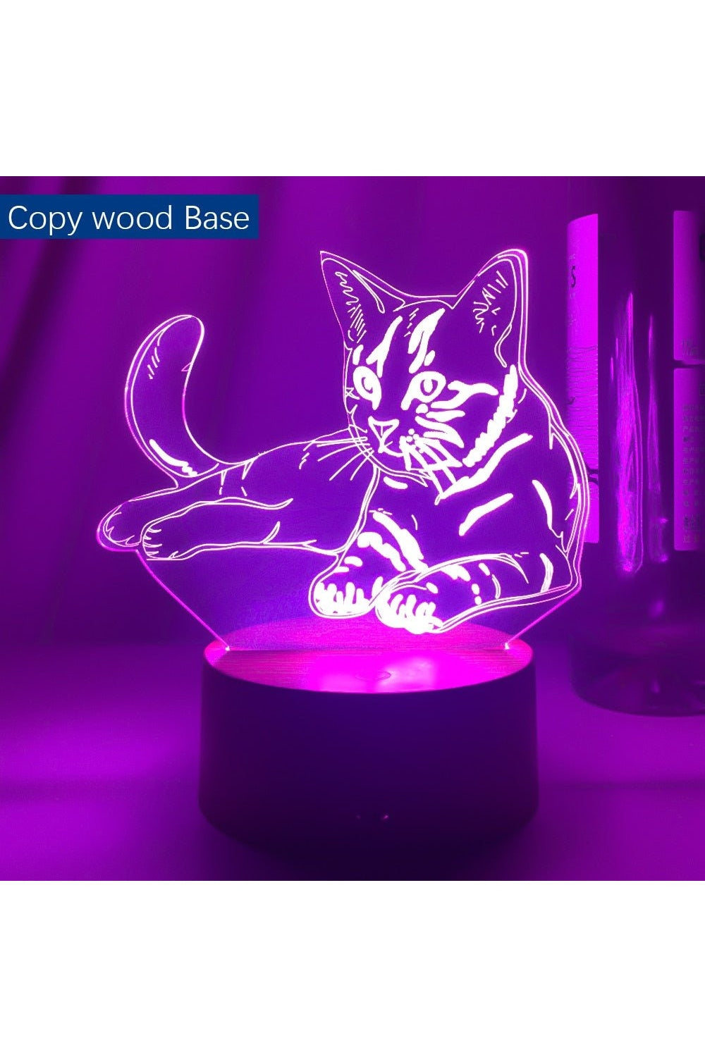 Cat Shaped Ambient Night Light