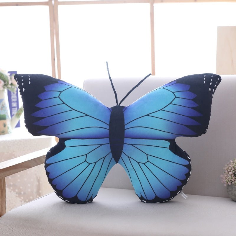 Aesthetic Colorful Butterfly Pillow