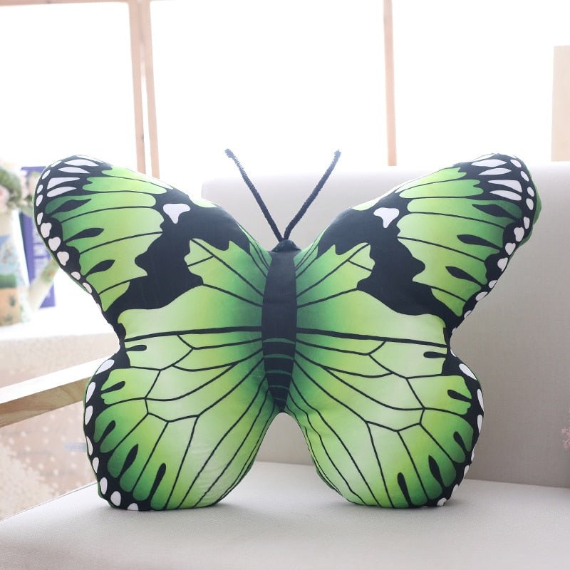 Aesthetic Colorful Butterfly Pillow