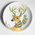 Aesthetic Colorful Deer Plates